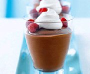Mousse doublement chocolate 