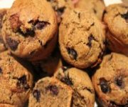 Muffins aux bleuets et sarrasin sans gluten