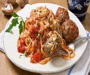 Spaghetti & Meatballs  la sauce tomate